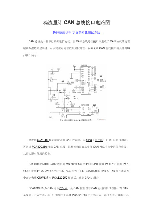 CAN总线应用电路
