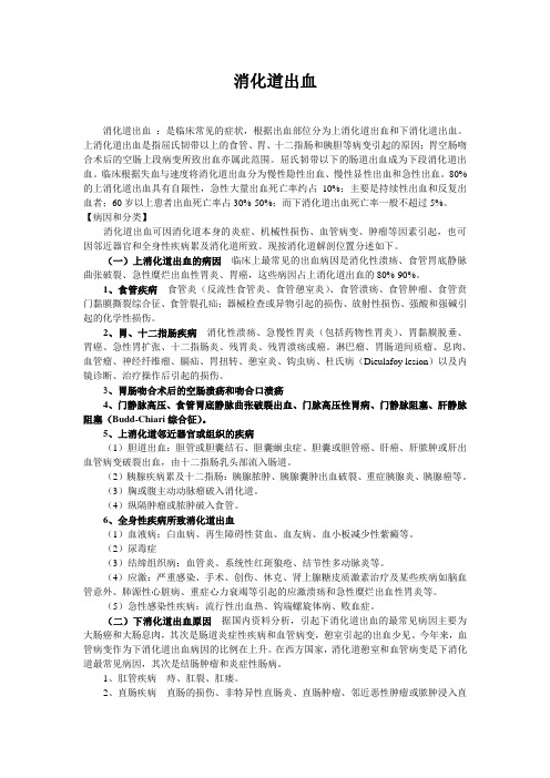 消化道出血