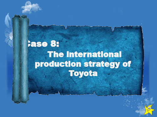 管理 toyota案例分析 英文版