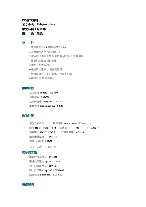 PP资料