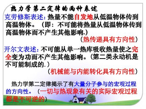 (zhgsh)10.5热力学第二定律的微观解释10.6能源和可持续发展