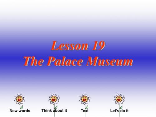 英语：Unit-3-《In-Beijing》Lesson19课件(1)(冀教版七年级下)(新编201908)