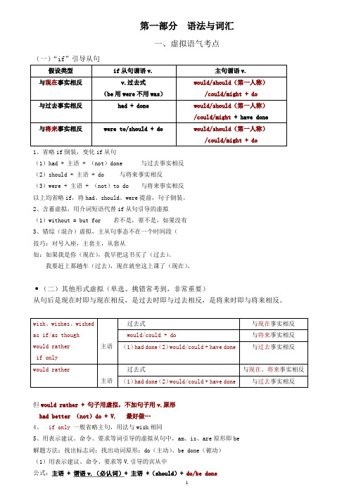 专四语法词汇(强化班修改)