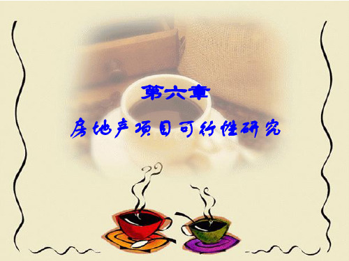 房地产项目可行性研究报告(PPT 43页)