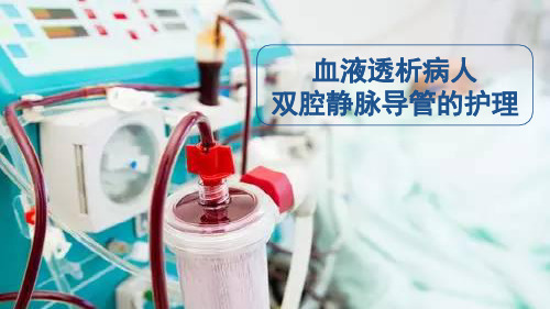 血液透析双腔静脉导管的护理