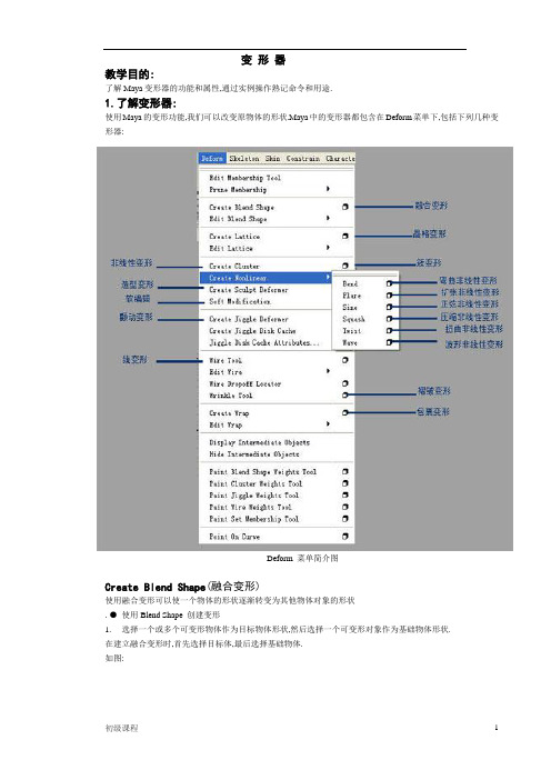 变形器