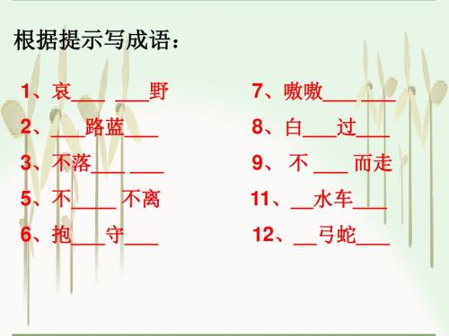 广告中的语文——“广告集锦” PPT课件 通用