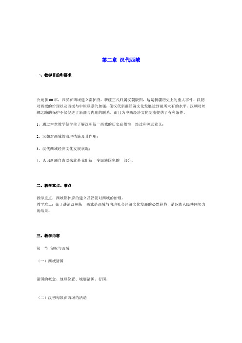 汉代西域