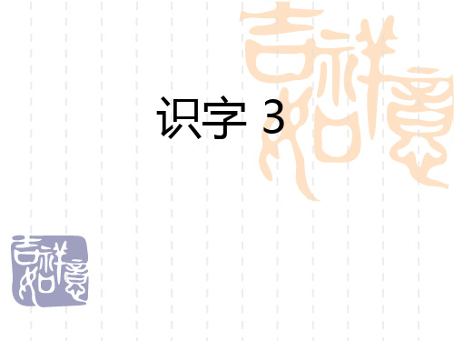 苏教版二年级语文下册《识字  3》精品课课件_31