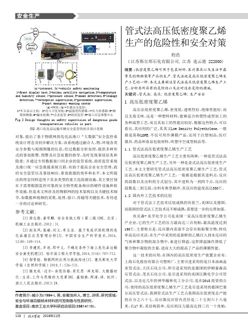管式法高压低密度聚乙烯生产的危险性和安全对策