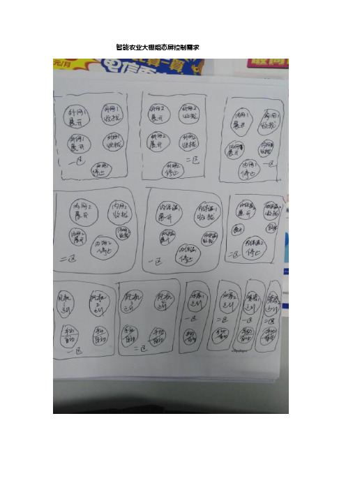 智能温室控制说明