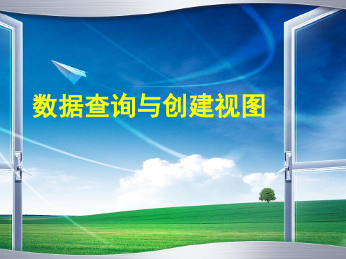 vf中查询与视图