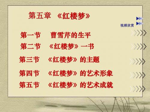 清朝《红楼梦》