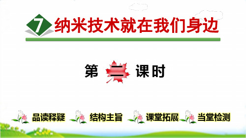 部编版四下语文7.纳米技术就在我们身边【第2课时】课件