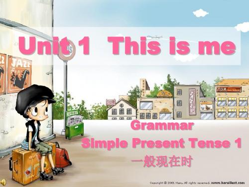 七年级上册英语课件 Unit 1 Grammar