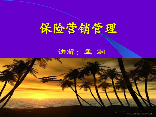 第六章 保险市场消费者行为分析