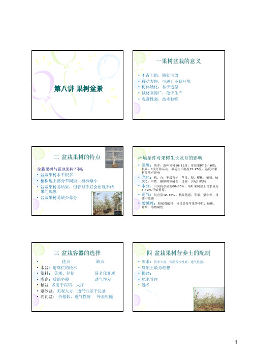 第八讲- 盆栽观赏果树  9