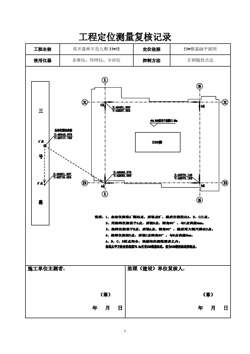 工程定位测量复核记录.pdf