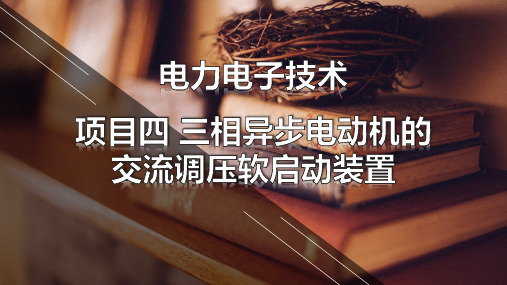 电力电子技术项目化教程配套课件4.3 知识点2：单相交流调压电路