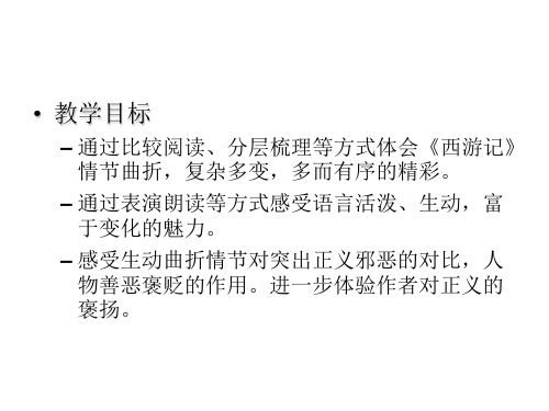 六年级语文火焰山宝扇灭火焰(PPT)4-3