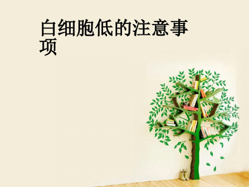 白细胞低注意事项
