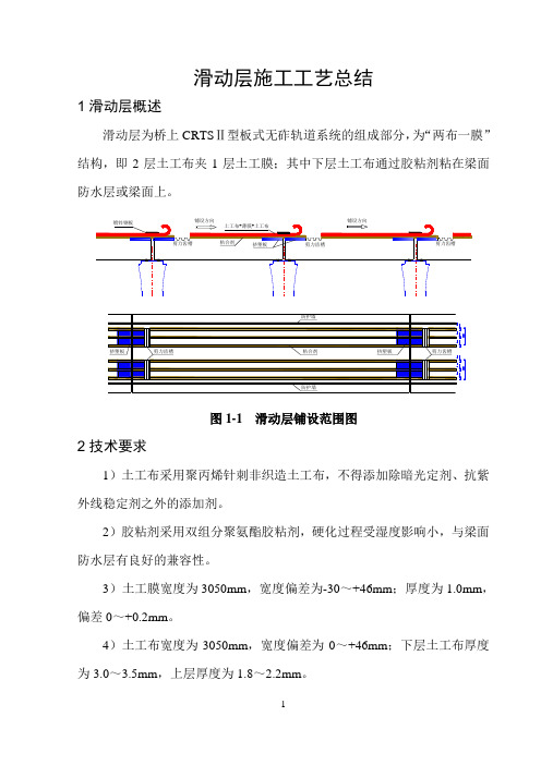 滑动层施工技术总结
