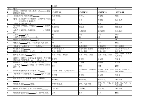 大副医护题库新版