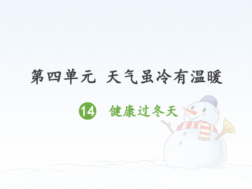 《健康过冬天》一等奖公开课PPT2