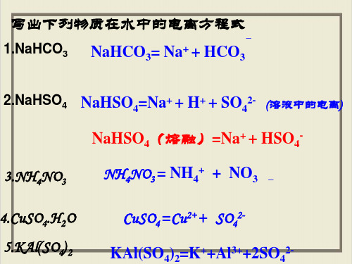 课件《离子反应》PPT_完美课件_人教版1