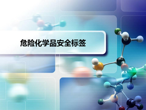 危险化学品安全标签