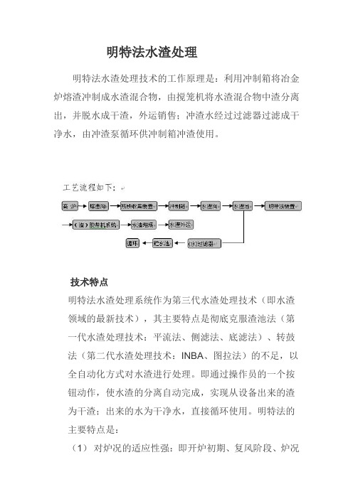 明特法水渣处理