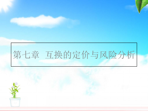 第7章-互换的定价和风险分析 45页PPT文档