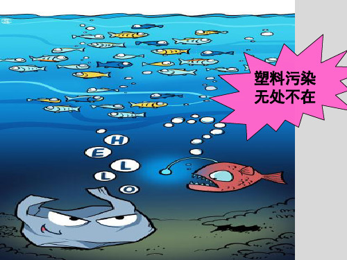 高中英语最新阅读作文新闻素材课件《塑料污染无处不在》