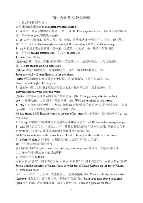 介词,选择疑问句,感叹句用法讲义
