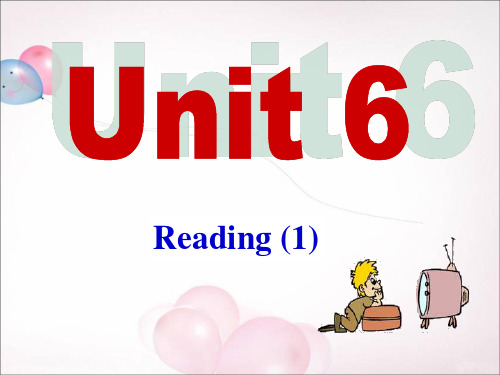 新牛津英语9A Unit6 TV programmes Reading (1)