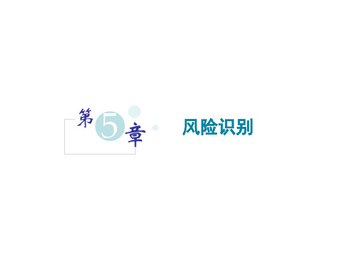 第5章 风险识别