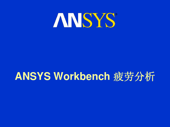ANSYS疲劳分析
