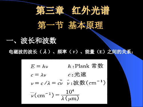 第三章 红外光谱