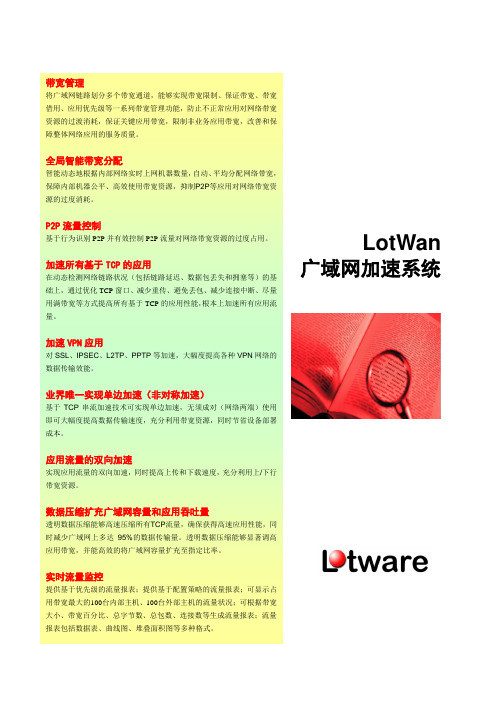 LotWan广域网加速系统白皮书V.
