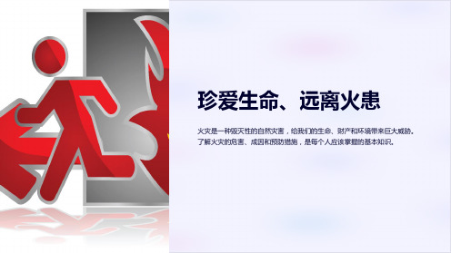 “珍爱生命、远离火患