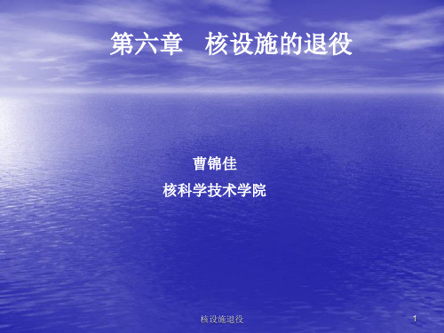 核设施的退役