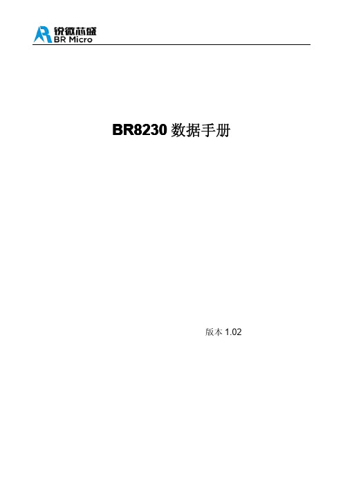 BR8230 芯片数据手册 v1.02