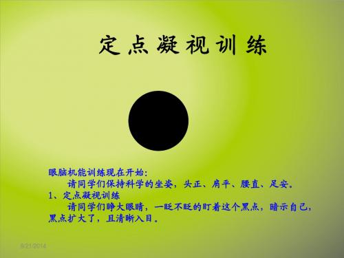 眼脑机能训练