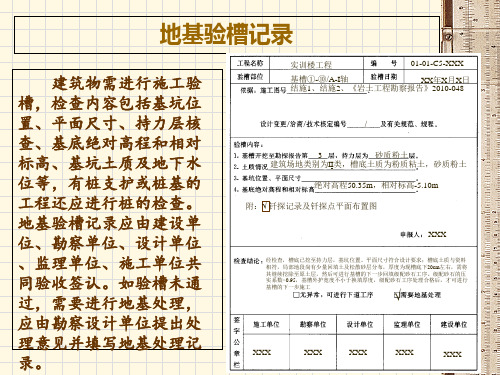 建筑工程技术资料管理(ppt 32页)