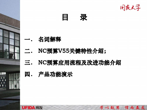 NCV全面预算功能介绍