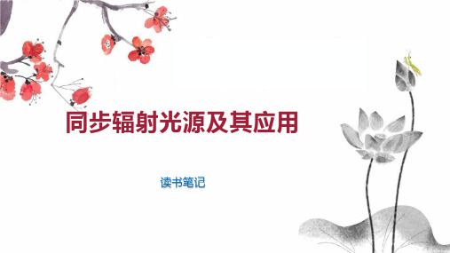 同步辐射光源及其应用
