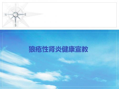 2012科室小讲课狼疮肾_