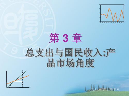 复旦袁志刚宏观03--总支出与国民收入：产品市场角度