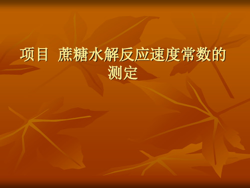 蔗糖水解