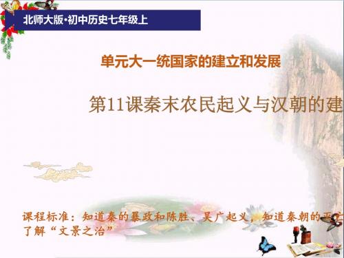 秦末农民起义与汉朝的建立ppt11